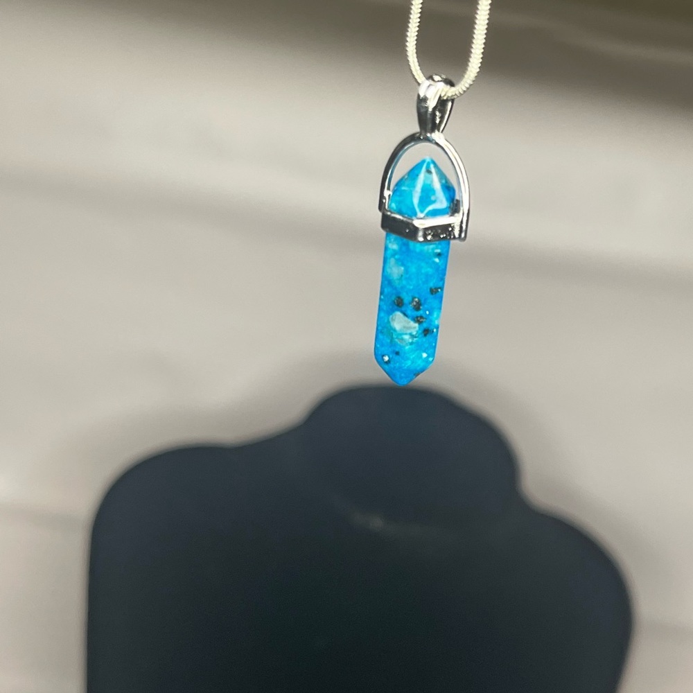 BOGO Blue Crystal Necklace